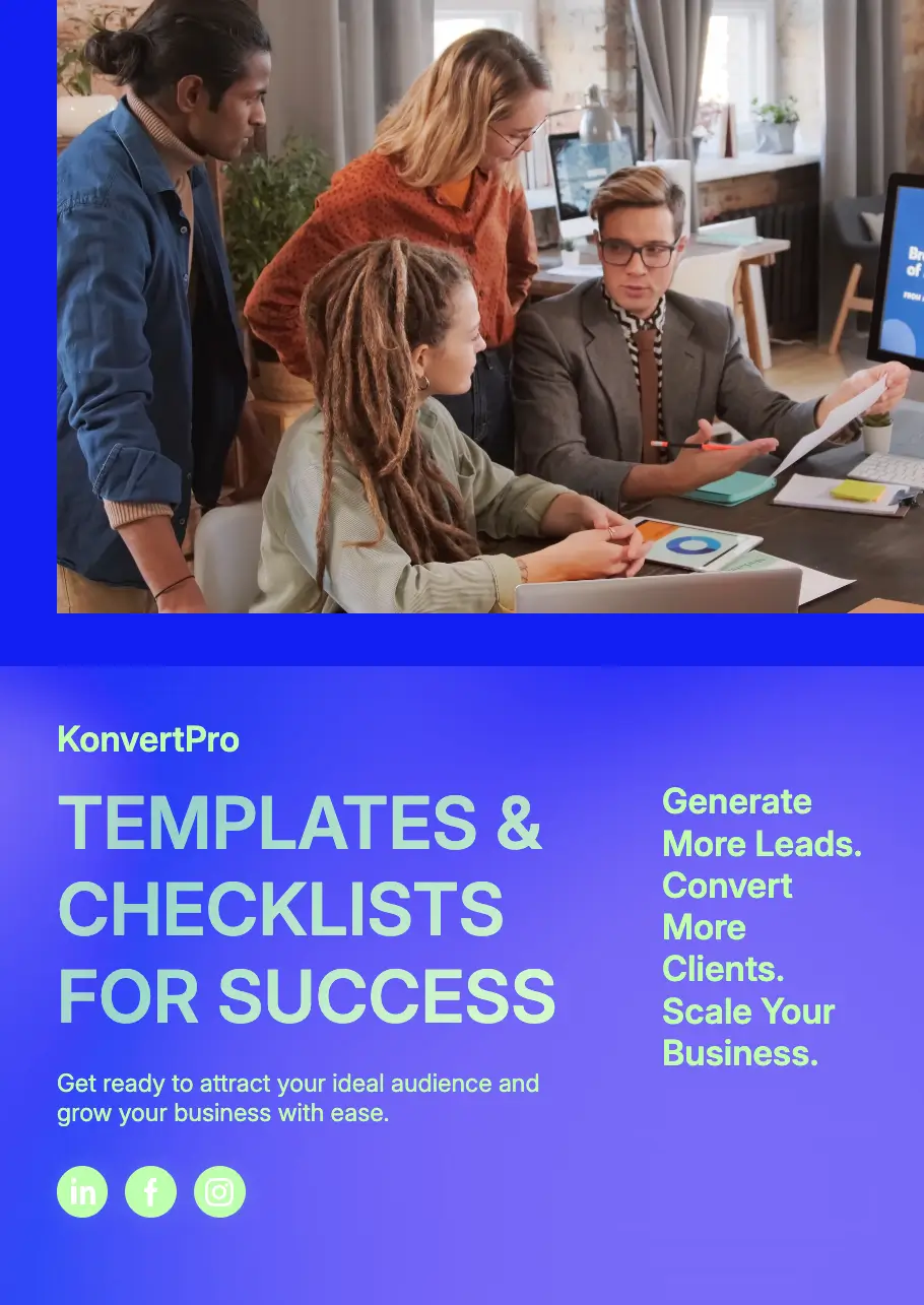 Checklist lead magnet template preview