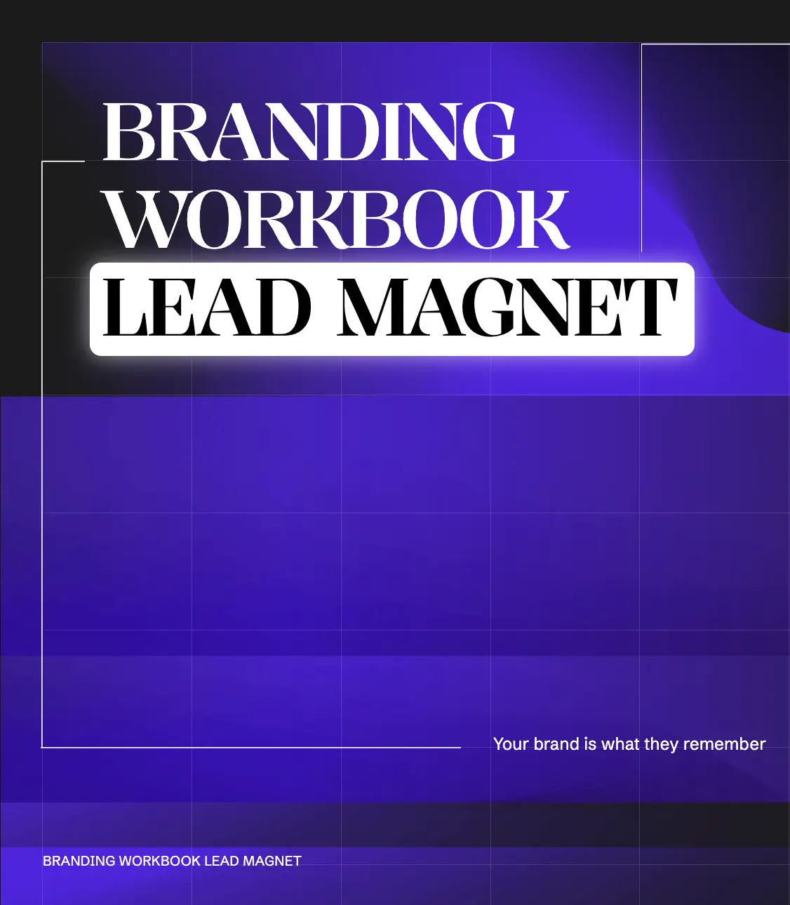 Workbook lead magnet template preview