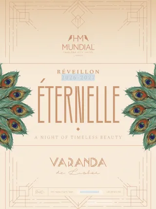 Cover of the new year's eve offer by Varanda de Lisboa