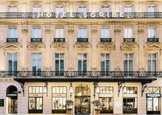 Cover of the banquet menu brochure by Sofitel Le Scribe Paris Opéra