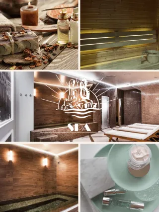 Cover of the spa brochure by Hotel Borg