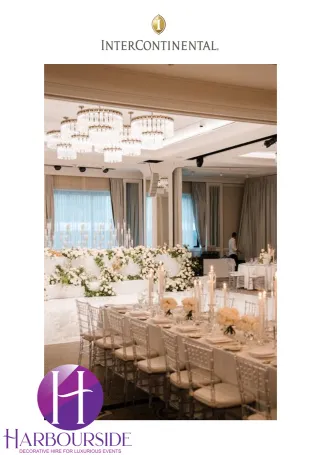 Cover of the wedding catalog by InterContinental Sydney