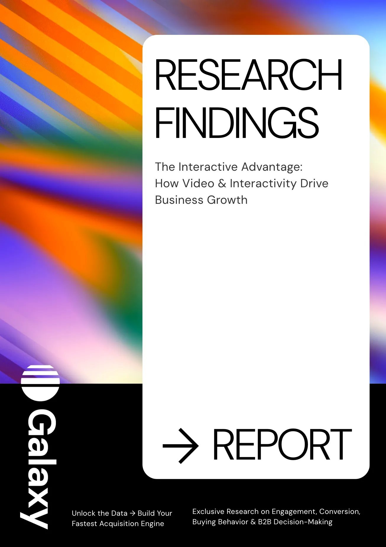 Research findings interactive report